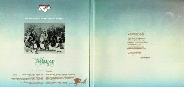 Yes : Relayer (Blu-ray, Blu-ray-A, Album, RM, Multichannel + CD, )