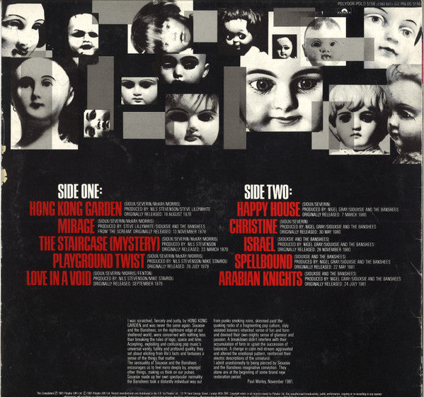 Siouxsie And The Banshees* : Once Upon A Time/The Singles (LP, Album, Comp)