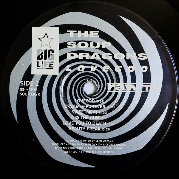 The Soup Dragons : Lovegod (LP, Album, RE)