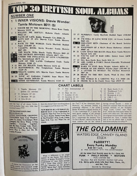 Blues & Soul Magazine - No. 121 Oct. 26 - Nov. 8, 1973