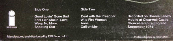 Bad Company (3) : Straight Shooter (LP, Album)