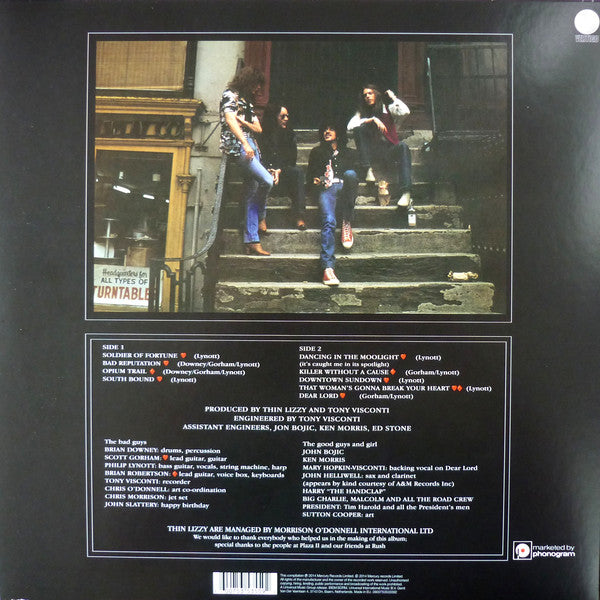 Thin Lizzy : Bad Reputation (LP, Album, RE, 180)