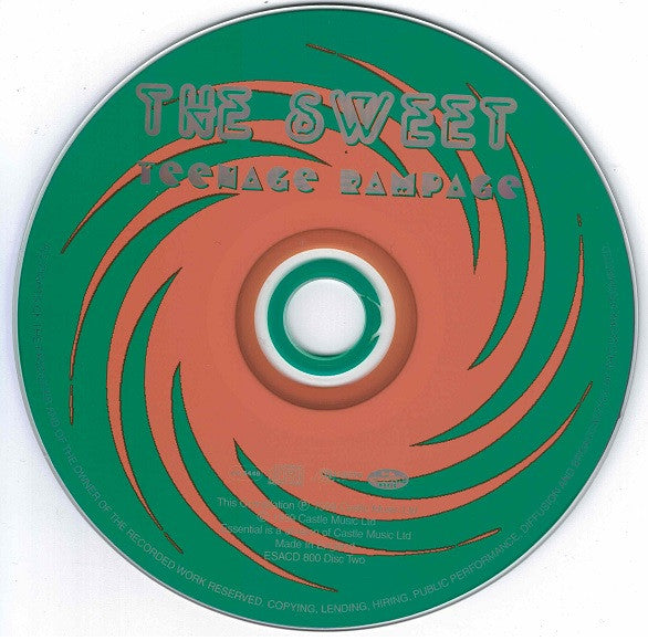 The Sweet : Teenage Rampage (2xCD, Comp)