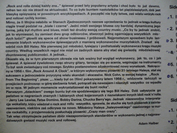 Bill Haley & The Comets* : Rock And Roll (LP, Album, RE)