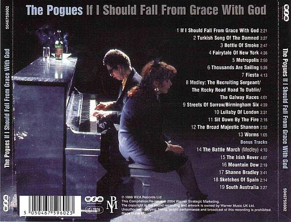 The Pogues : If I Should Fall From Grace With God (CD, Album, RE, RM)
