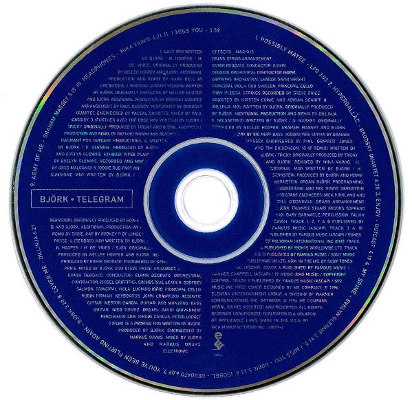 Björk : Telegram (CD, Comp, WEA)