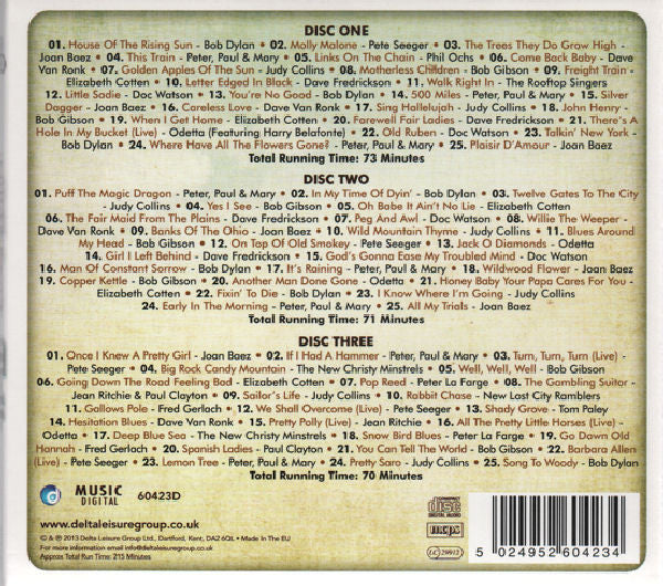 Various : I Just Love Folk (3xCD, Comp, Dig)