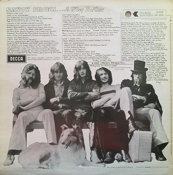 Savoy Brown : A Step Further (LP, Album, RE)