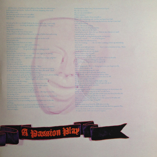 Jethro Tull : A Passion Play (LP, Album)