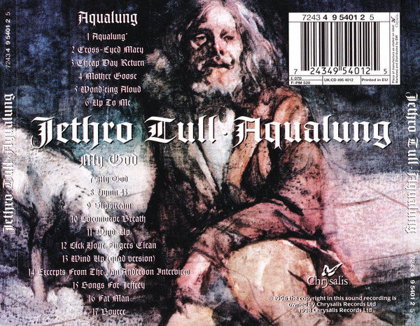 Jethro Tull : Aqualung (CD, Album, RE, RM)