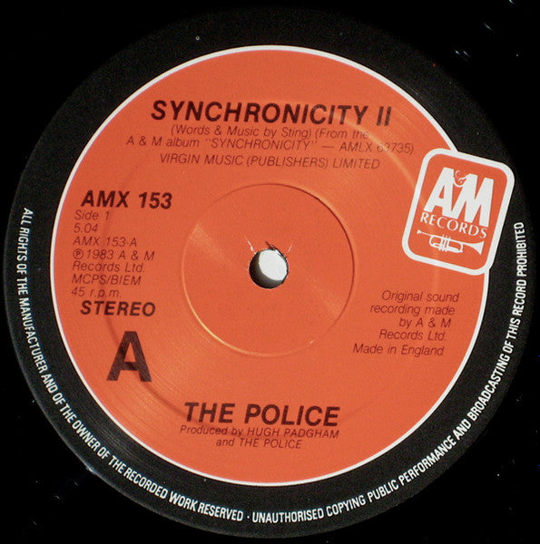 The Police : Synchronicity II (12")
