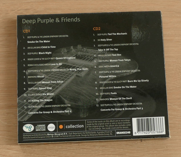 Various : Deep Purple & Friends (2xCD, Comp, Sli)