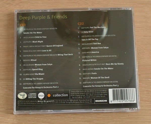 Various : Deep Purple & Friends (2xCD, Comp, Sli)