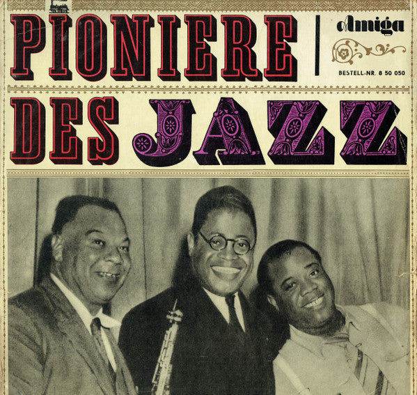 Various : Pioniere Des Jazz (LP, Comp, Mono)