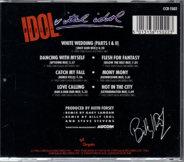 Billy Idol : Vital Idol (CD, Album, Comp)