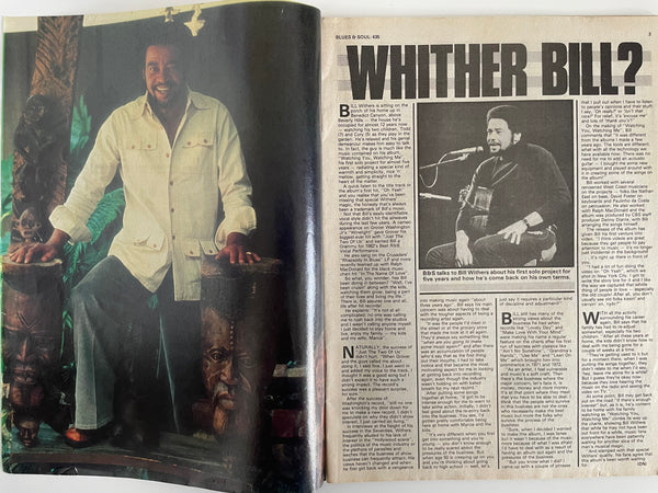 Blues & Soul Magazine - No. 435 June 25 - July 8, 1985