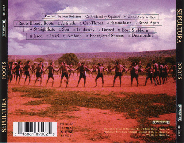 Sepultura : Roots (CD, Album)
