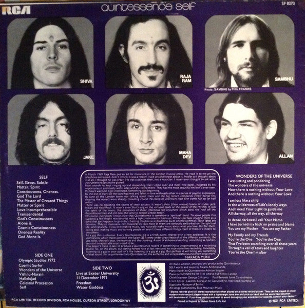 Quintessence (3) : Self (LP)