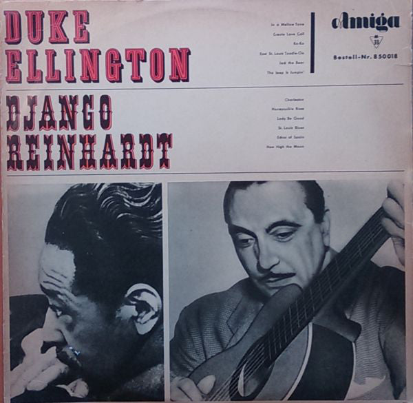 Duke Ellington / Django Reinhardt : Duke Ellington - Django Reinhardt (LP, Comp, Mono)
