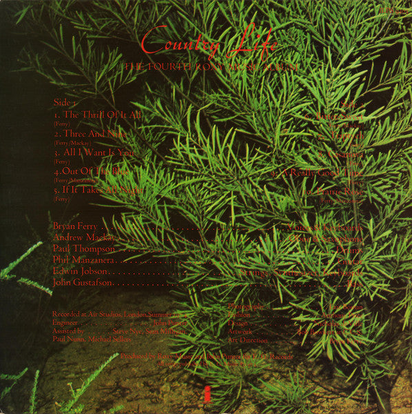 Roxy Music : Country Life (LP, Album, Str)