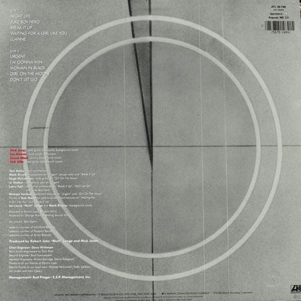 Foreigner : 4 (LP, Album)