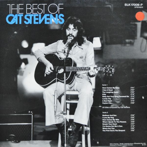 Cat Stevens : The Best Of Cat Stevens (LP, Comp)