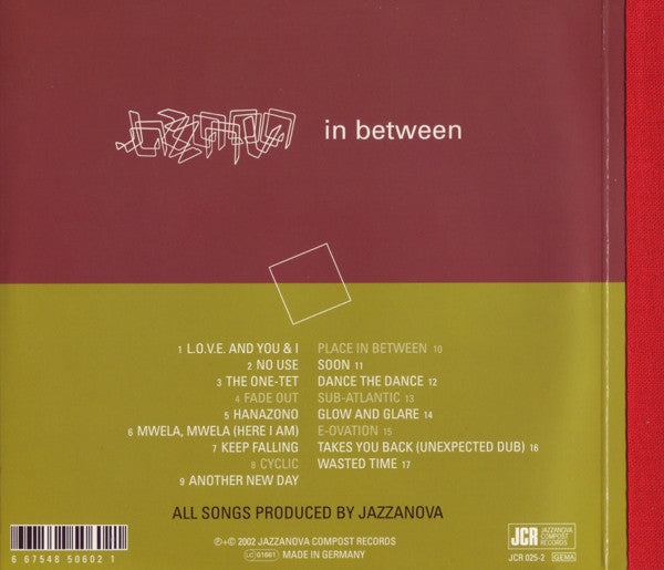 Jazzanova : In Between (CD, Album, Dig)