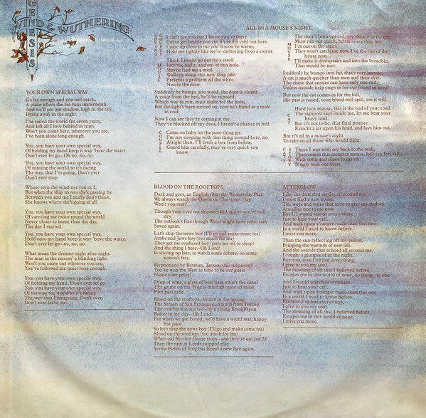 Genesis : Wind & Wuthering (LP, Album, RE, Blu)