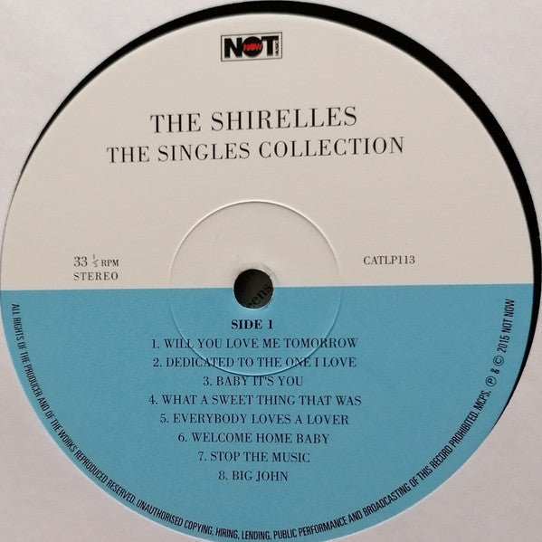 The Shirelles : The Singles Collection (LP, Comp, 180)
