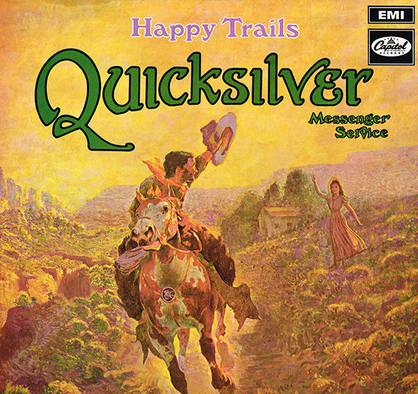 Quicksilver Messenger Service : Happy Trails (LP, Album, RE, Red)