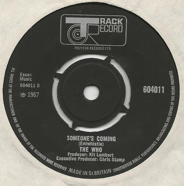 The Who : I Can See For Miles (7", Single, 4-P)