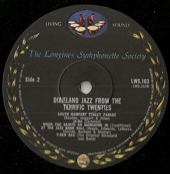The Longines Symphonette : Dixieland Jazz From The Terrific Twenties (LP, Album)