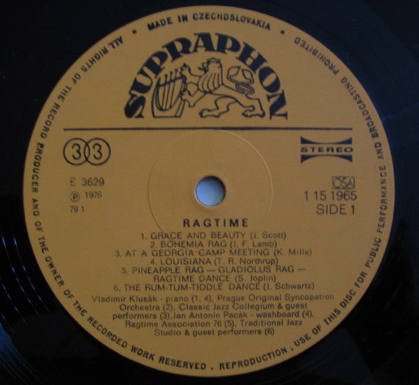 Various : Ragtime (LP, Album, RP)