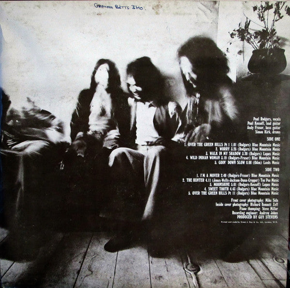 Free : Tons Of Sobs (LP, Album, RP, Pin)