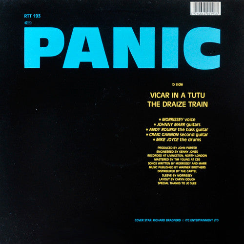 Smiths* : Panic (12", Single, CBS)