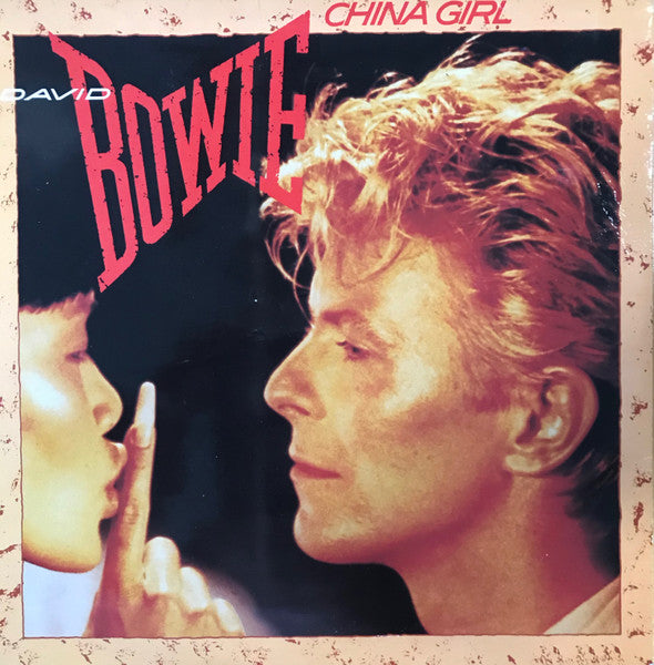 David Bowie : China Girl (7", Single, Blu)