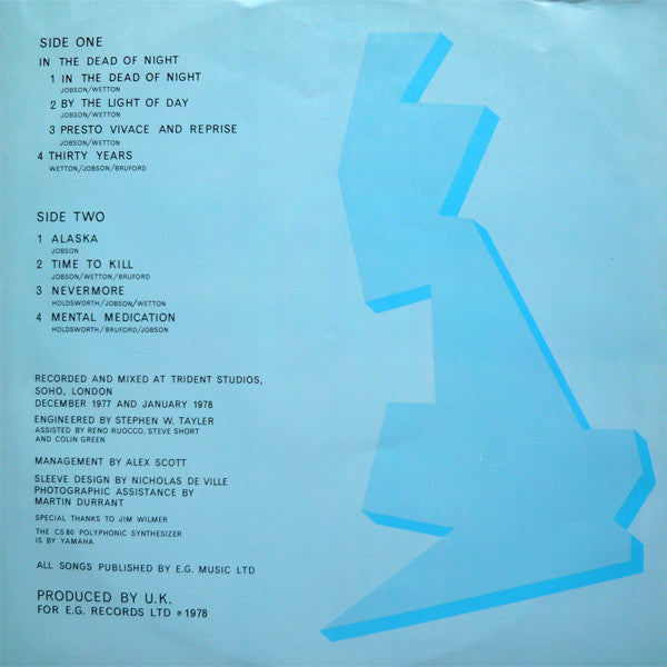 U.K.* : U.K. (LP, Album)