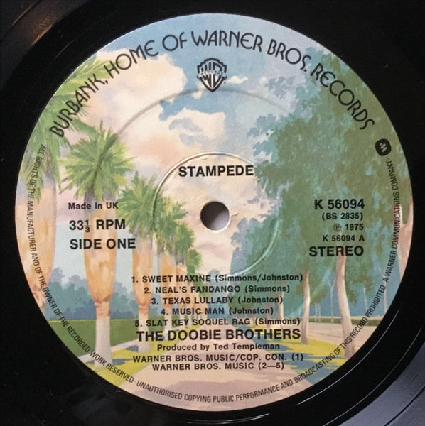 The Doobie Brothers : Stampede (LP, Album, RE)