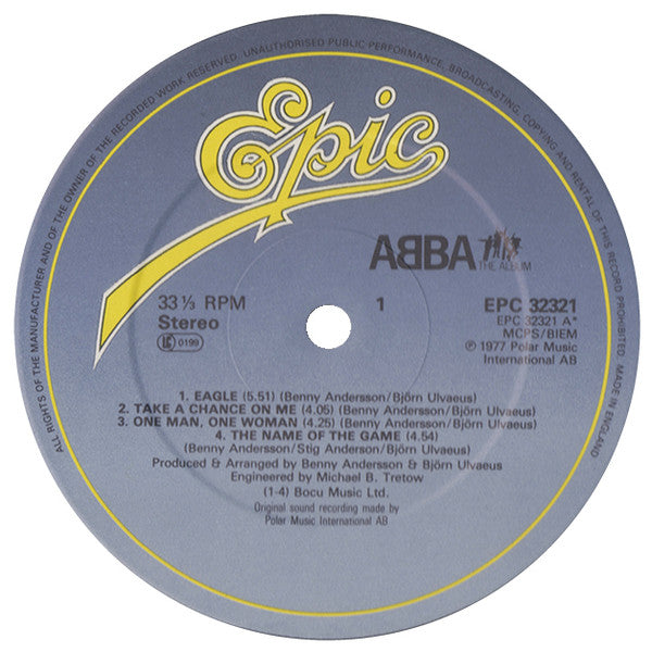 ABBA : The Album (LP, Album, RE)