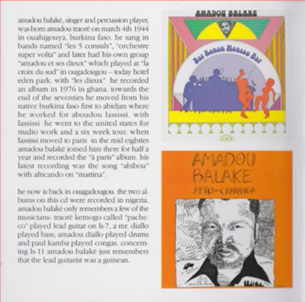 Amadou Balaké : Taximen + (CD, Album, RE)