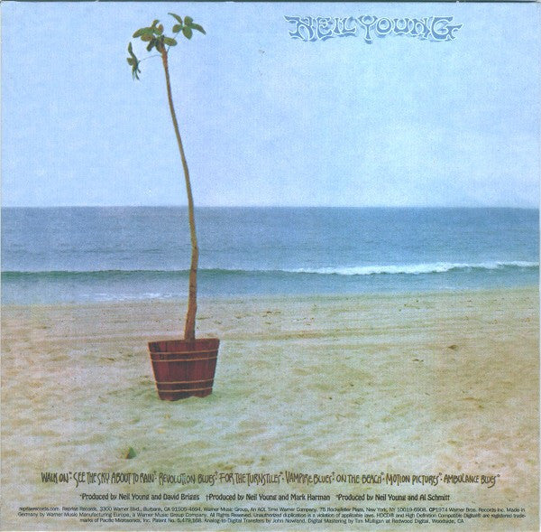 Neil Young : On The Beach (HDCD, Album, RE, RM, Pap)