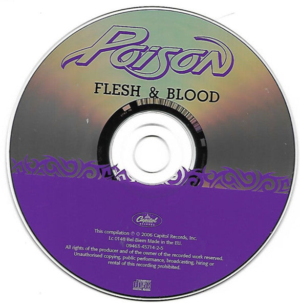 Poison (3) : Flesh & Blood (CD, Album, RE, RM)