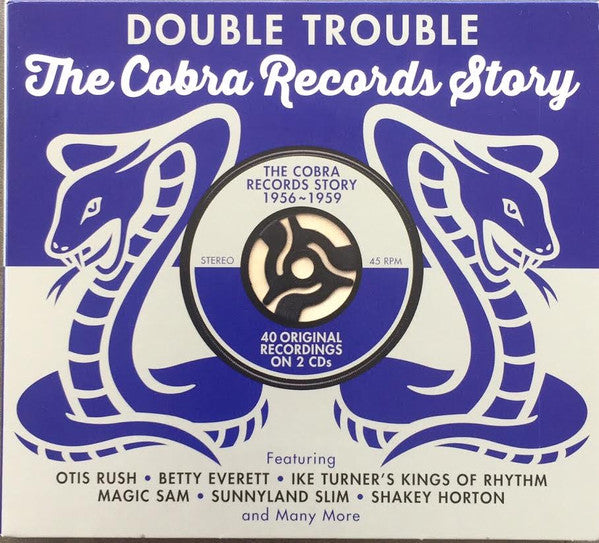 Various : Double Trouble (The Cobra Records Story) (2xCD, Comp, Dig)