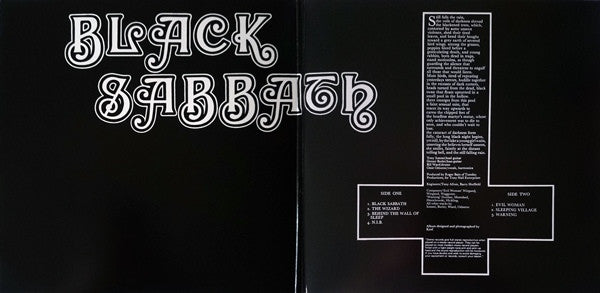 Black Sabbath : Black Sabbath (LP, Album, RE, 180 + CD, Album, RE)