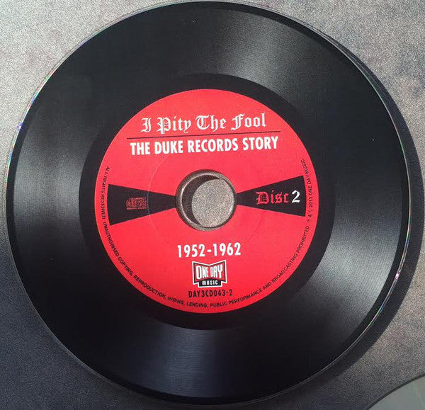 Various : I Pity The Fool (The Duke Records Story) (3xCD, Comp)