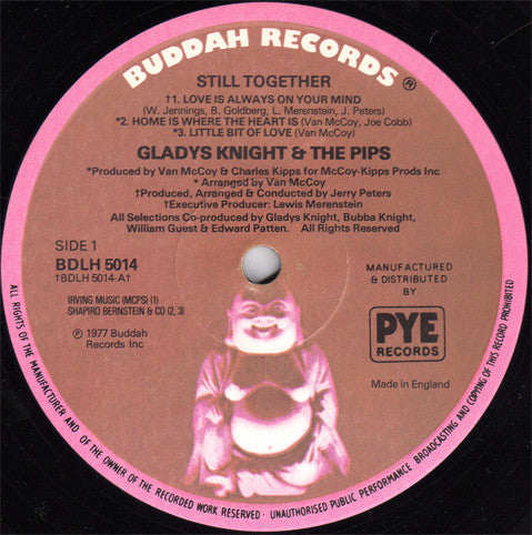 Gladys Knight & The Pips* : Still Together (LP, Album)