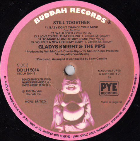 Gladys Knight & The Pips* : Still Together (LP, Album)