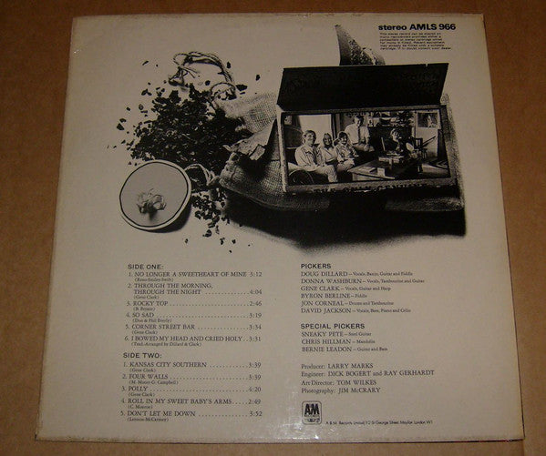 Dillard & Clark : Through The Morning Through The Night (LP, Album)