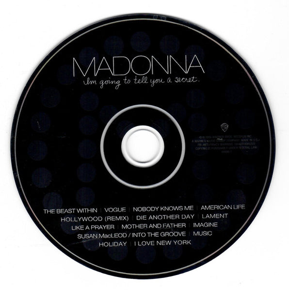 Madonna : I'm Going To Tell You A Secret (CD, Album + DVD-V, NTSC)