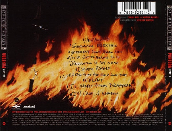 Pantera : Reinventing The Steel (CD, Album, Enh, Com)